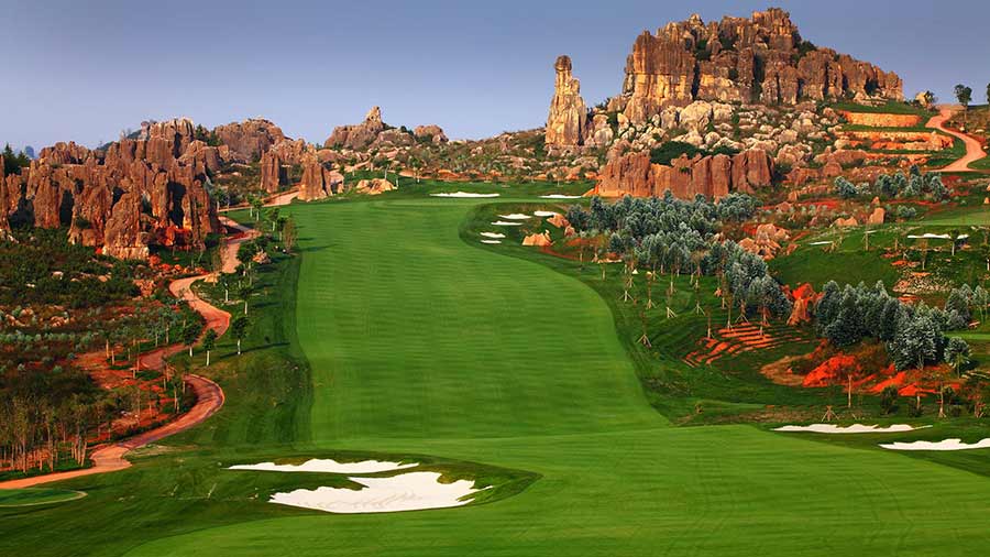 Stoneforest golf club, Kunming 