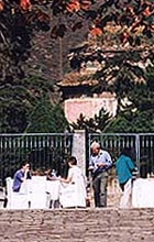 Picnic by the Ming Tombs