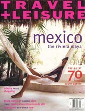 "Travel + Leisure" cover: September 2002