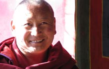Airing of the Buddha at Drepung Monastery