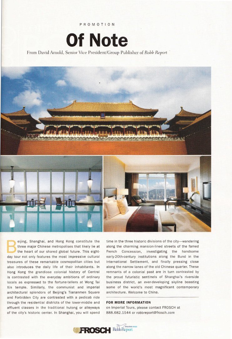 Image of Beijing, Shanghai & Hong Kong Promotion