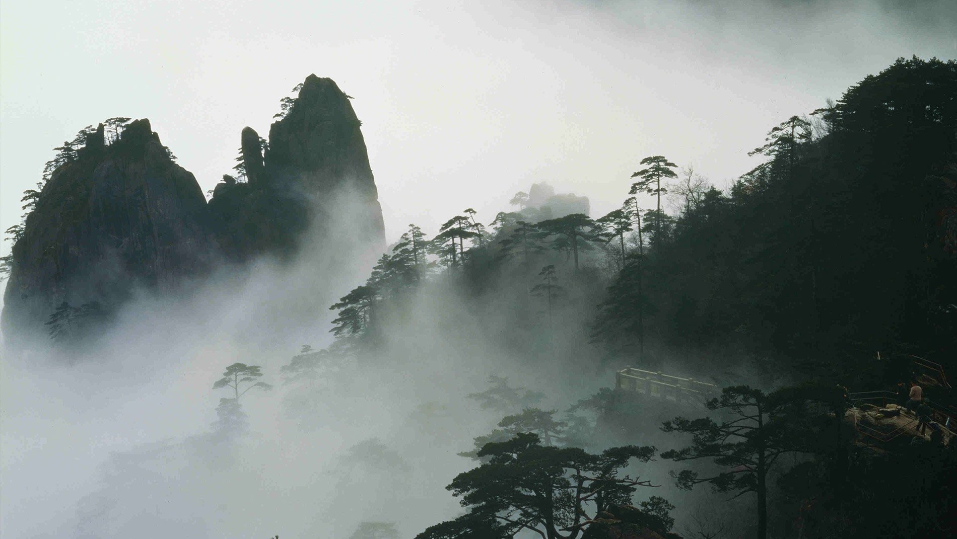 Yellow Mountains~These legendary mountains have been revered in China for centuries and have been the inspiration for countless poems, paintings, stories, songs and movies. 